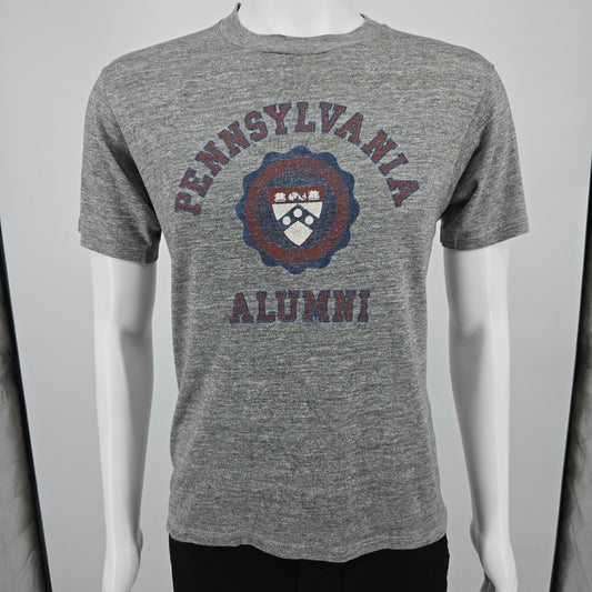 Vintage 1980s Jerzees Tri-Blend University of Pennsylvania Alumni T-Shirt (M)