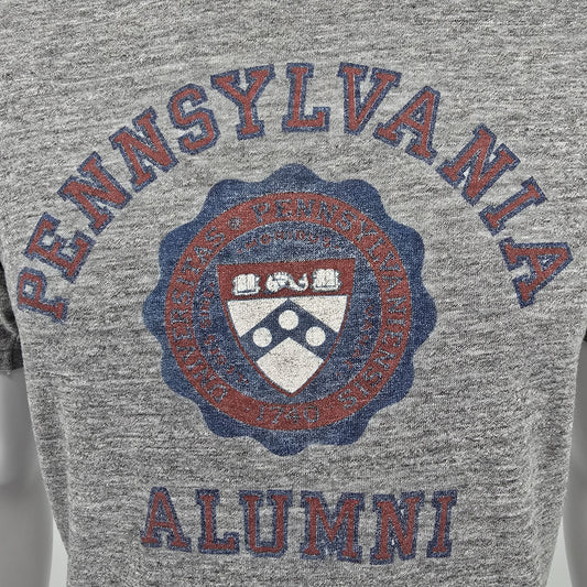 Vintage 1980s Jerzees Tri-Blend University of Pennsylvania Alumni T-Shirt (M)