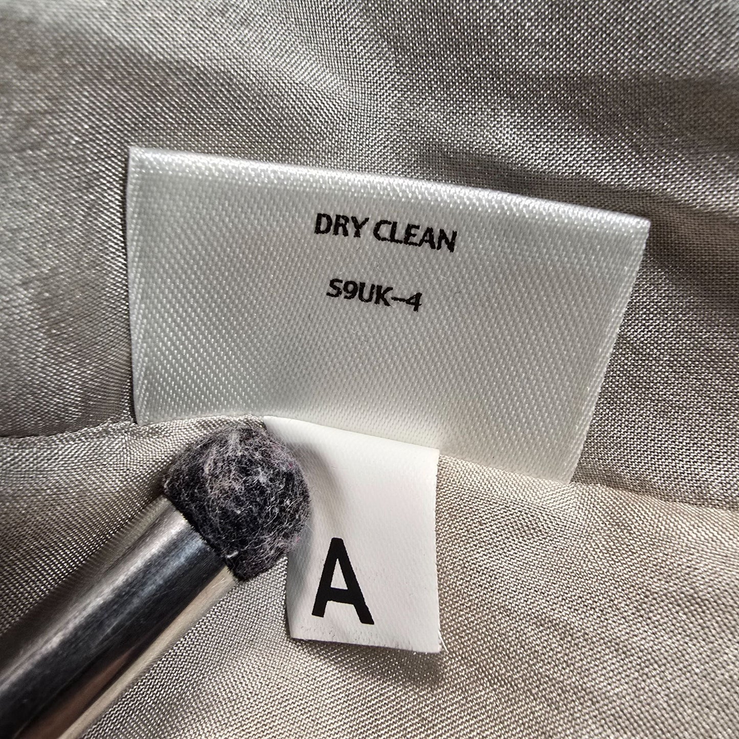 2010s Eileen Fisher Women's 100% Silk Crinkle Texture Open Front Jacket (S)