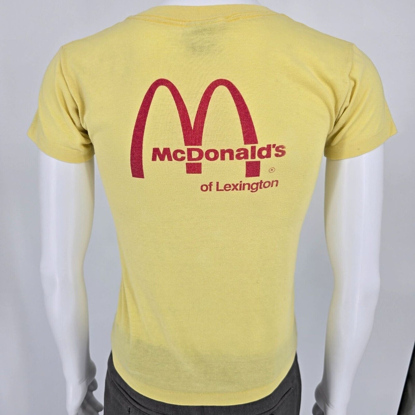 Vintage Fayette County Public Schools Class of 2001 Yellow T-Shirt (Youth Large)