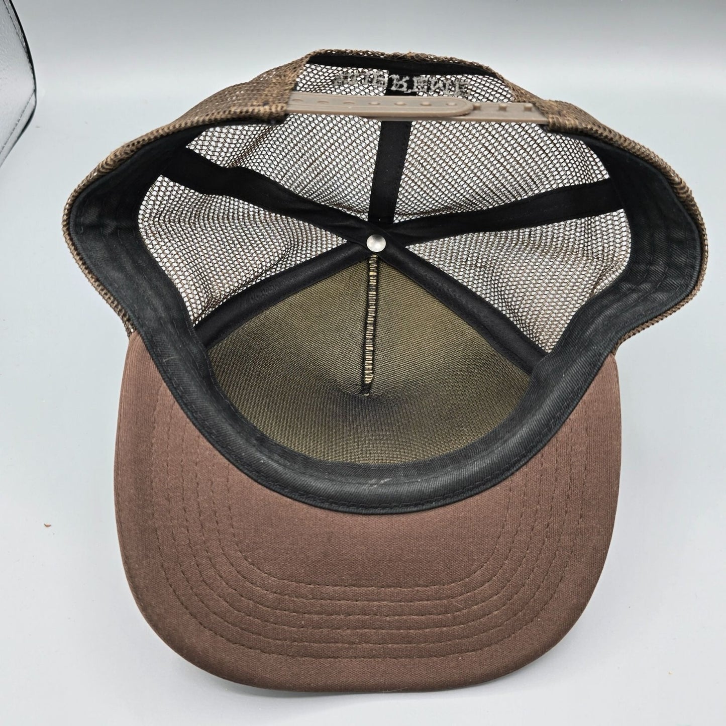 Supreme Spring Summer 2022 Alien 5-Panel Brown Snapback Mesh Trucker Hat/Cap