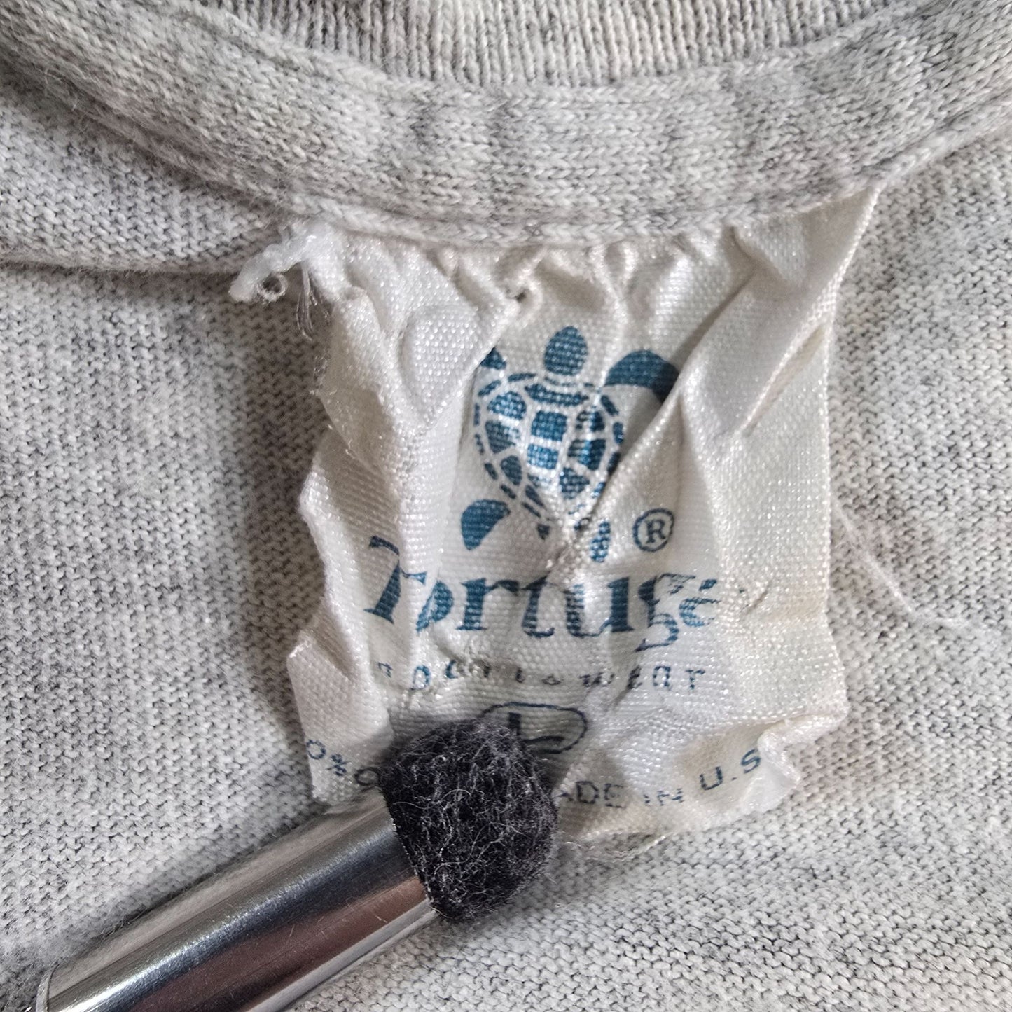 Vintage 1990s Tortuga Sportswear Fantasy Bahamas Cruise Heather Gray T-Shirt (L)