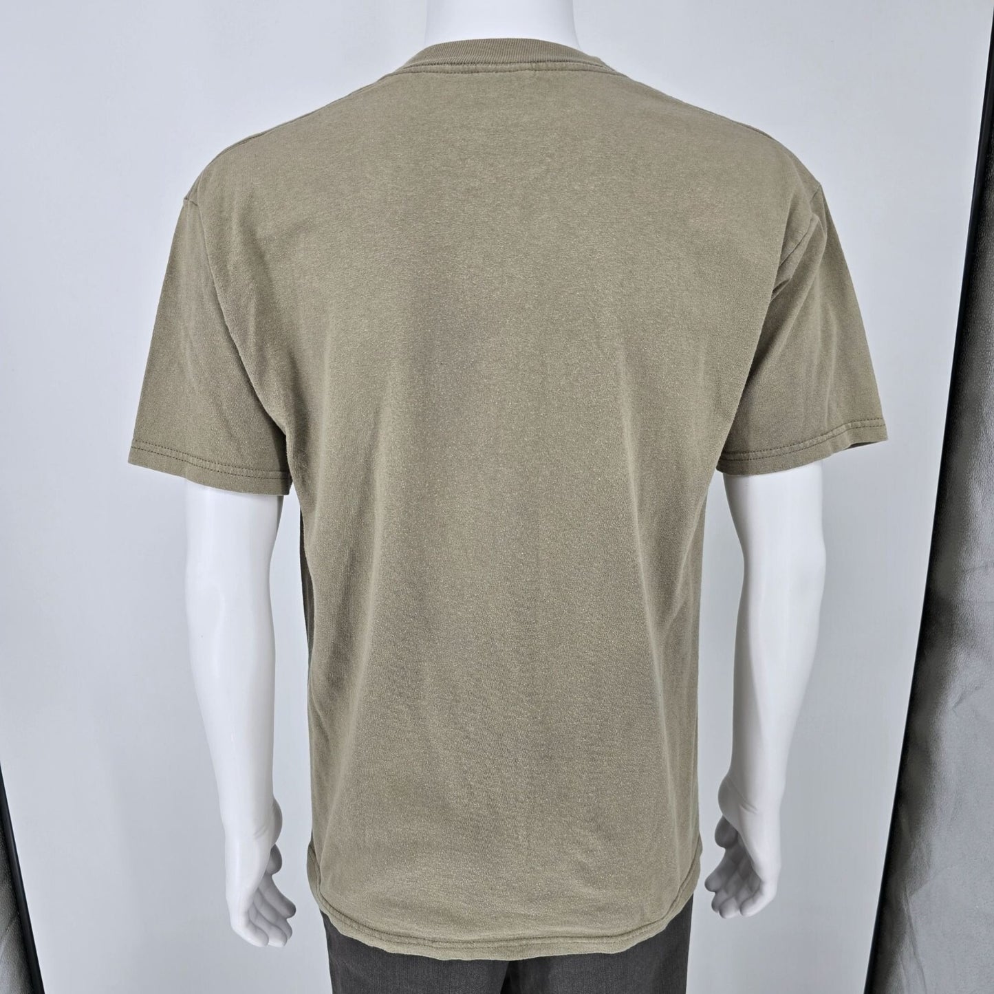 Vintage 2000s Jerzees Activewear Ale-8-One Embroidered Logo T-Shirt (M)