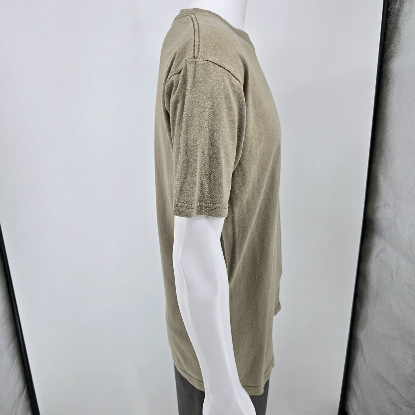 Vintage 2000s Jerzees Activewear Ale-8-One Embroidered Logo T-Shirt (M)