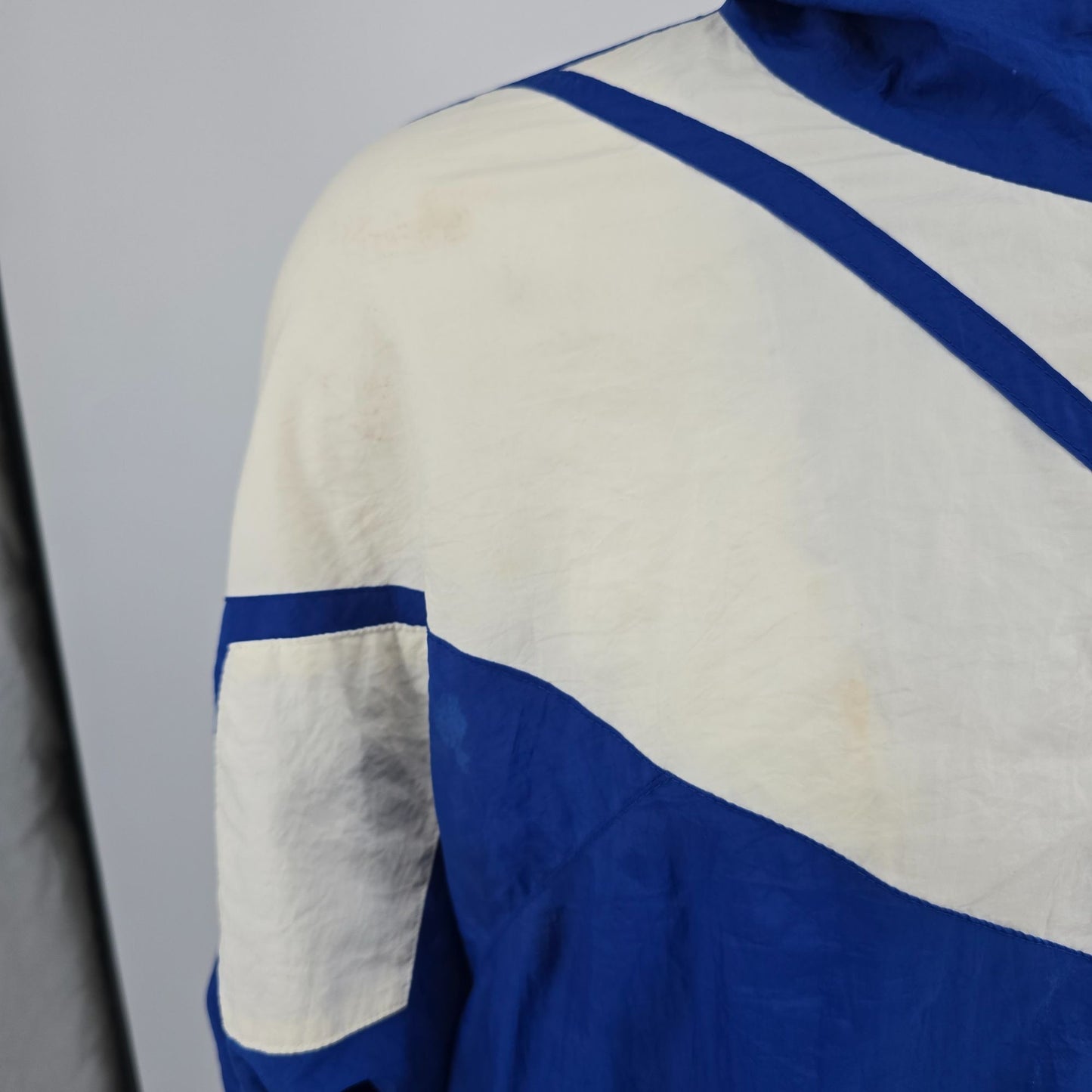 Vintage 1990s East-West Shrine Game Football Classic Windbreaker Jacket (L)