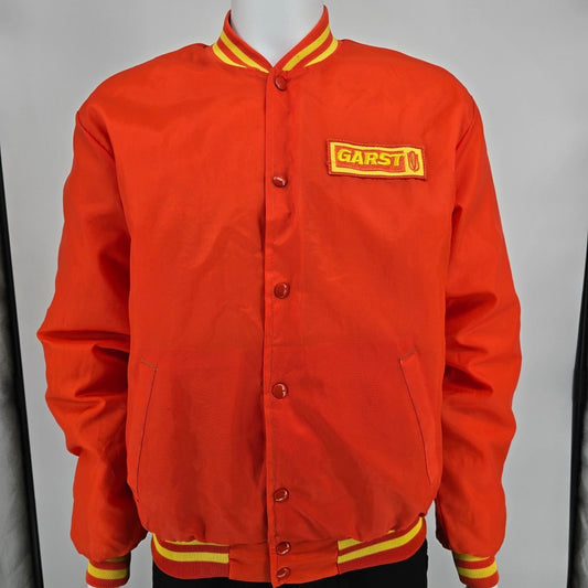 Vintage 1980s Swingster Garst Seed Company Sherpa Lined Bomber Jacket (L)