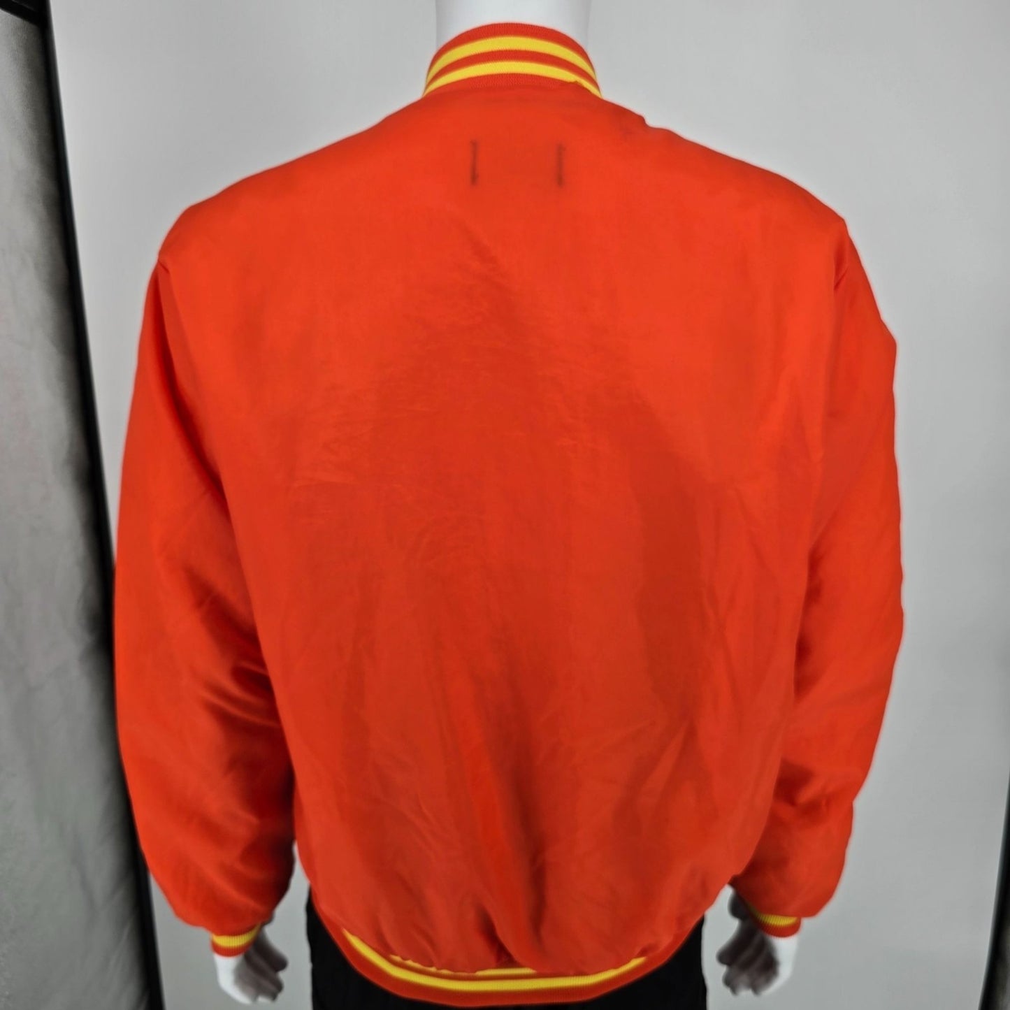 Vintage 1980s Swingster Garst Seed Company Sherpa Lined Bomber Jacket (L)