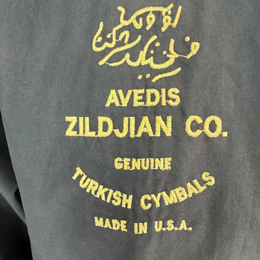 Vintage 1980s Avedis Zildjian Turkish Cymbals Promotional Bomber Jacket (L)