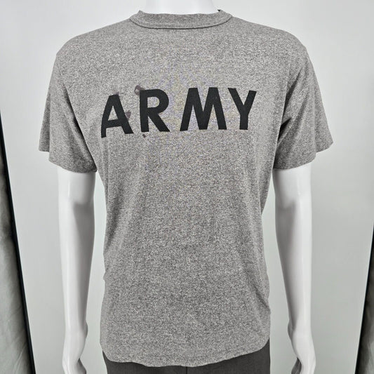 Vintage 1991 UNICOR Single Stitch U.S. Army Physical Fitness Uniform T-Shirt (L)