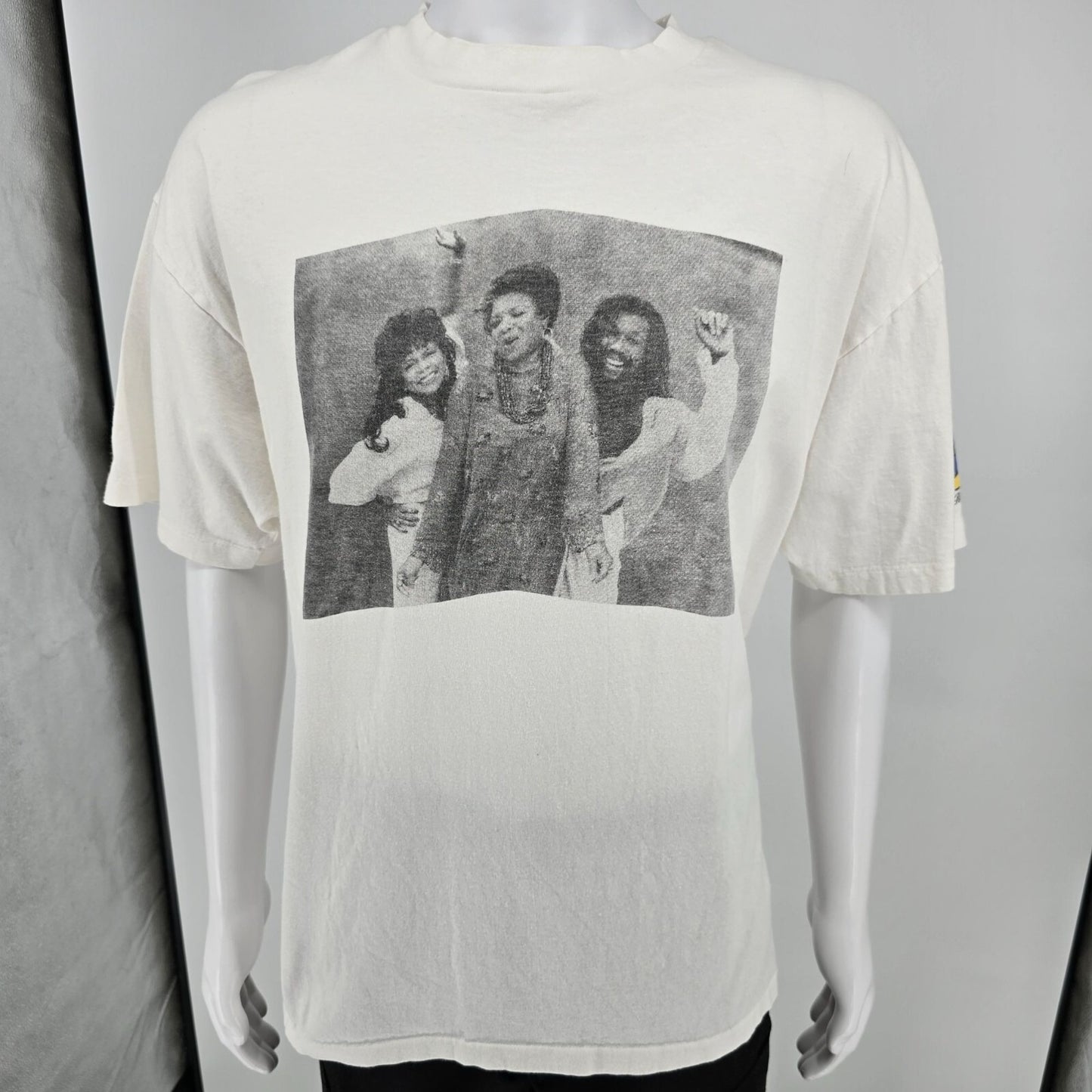 Vintage 1990s Ashford & Simpson with Maya Angelou Been Found Promo T-Shirt (XL)