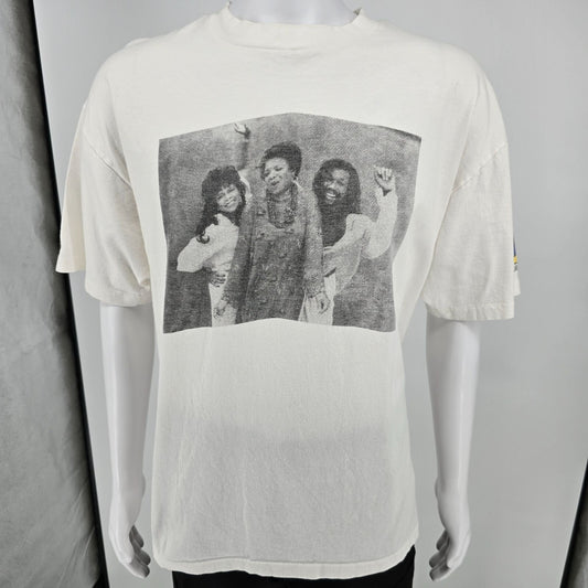 Vintage 1990s Ashford & Simpson with Maya Angelou Been Found Promo T-Shirt (XL)