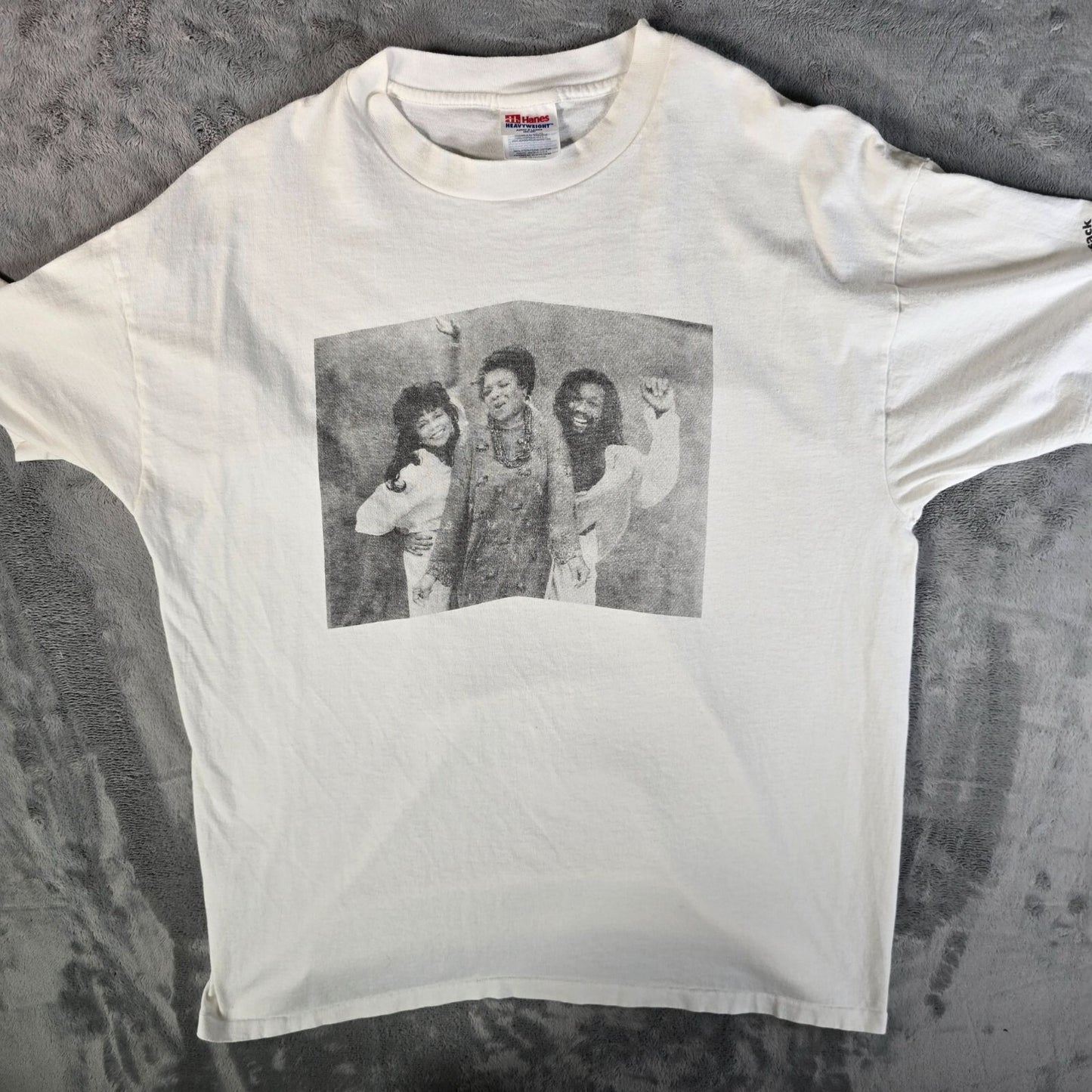 Vintage 1990s Ashford & Simpson with Maya Angelou Been Found Promo T-Shirt (XL)