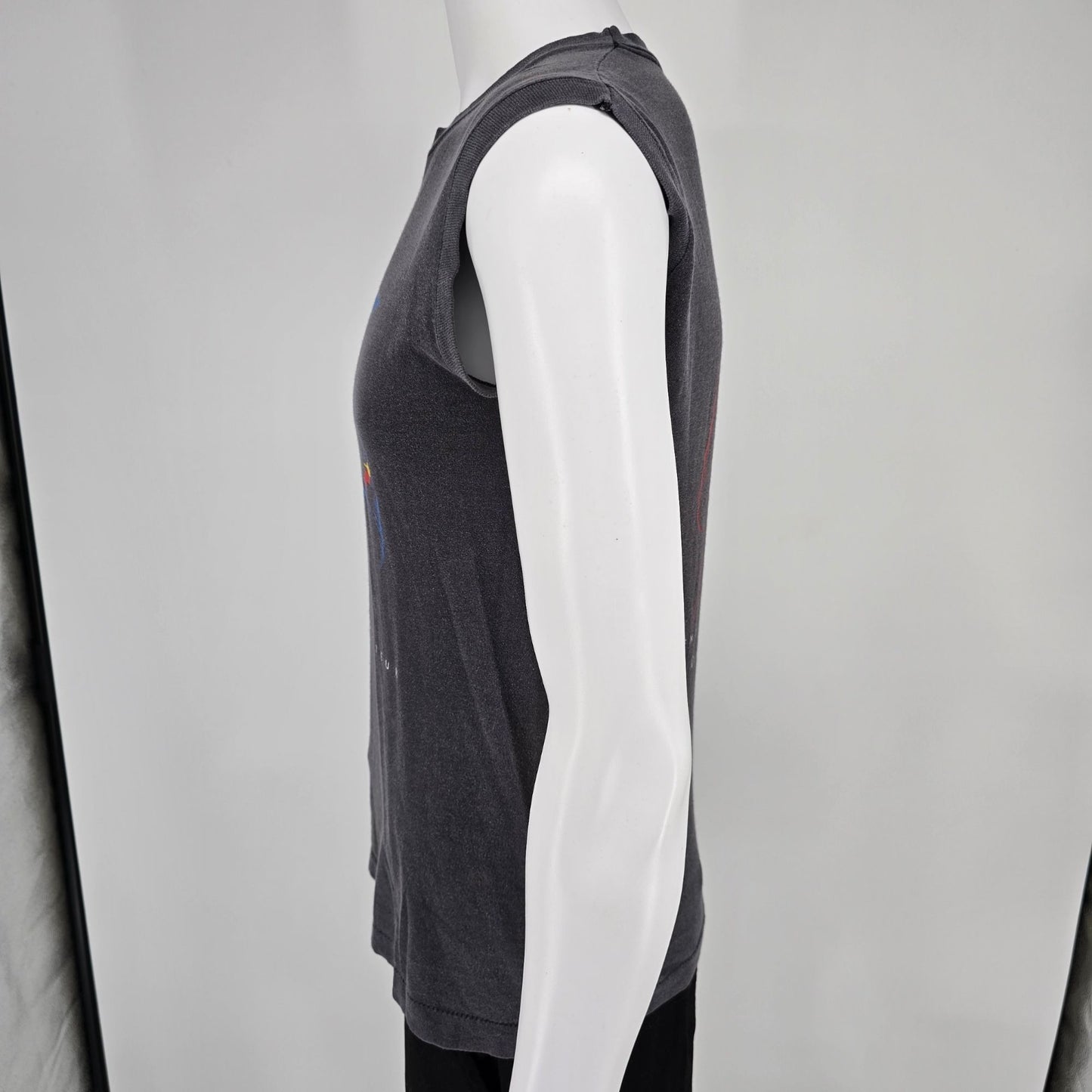 Vintage 1980s Foreigner Agent Provocateur 1985 Tour Sleeveless T-Shirt (S)