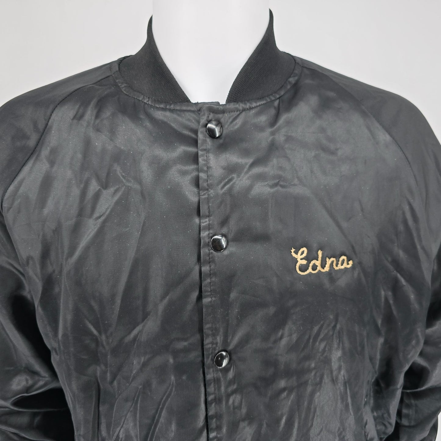 Vintage 1990s Spare Time Lanes 90 91 His & Hers Champions Bowling Jacket (L)