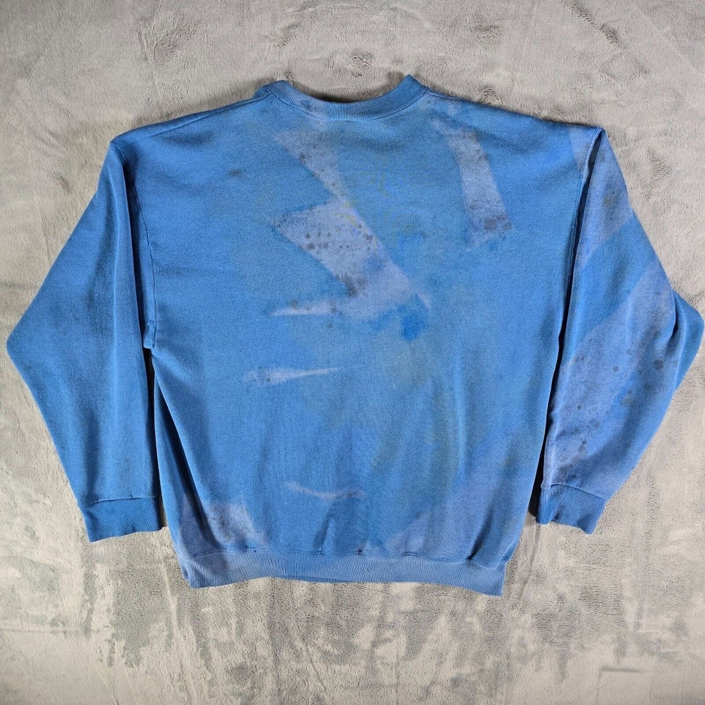 Vintage Thrashed 1990s TSI University of Kentucky Wildcats Logo Sweatshirt (L)