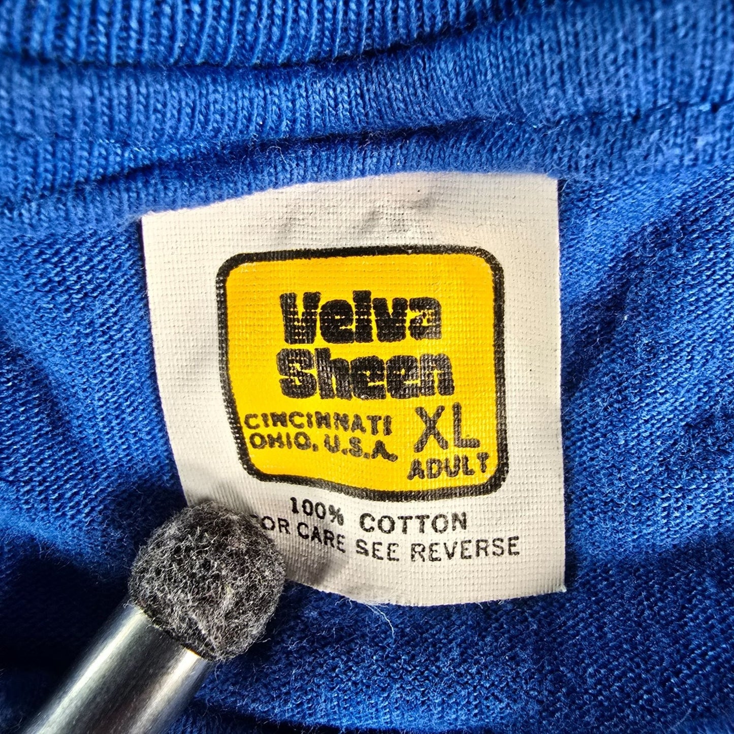 Vintage 1980s Velva Sheen Commodore Users of Lynchburg Virginia T-Shirt (L/XL)