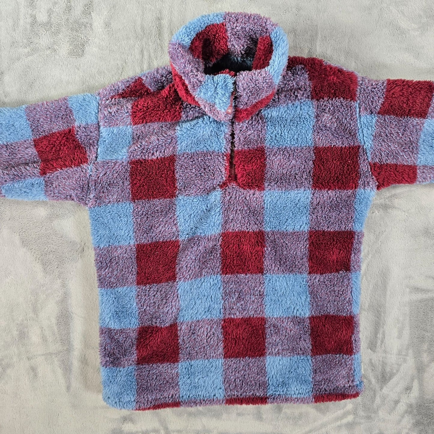 Eddie Bauer Women's Ultra Soft Fleece 1/4 Zip Long Sleeve Pullover Top (S)