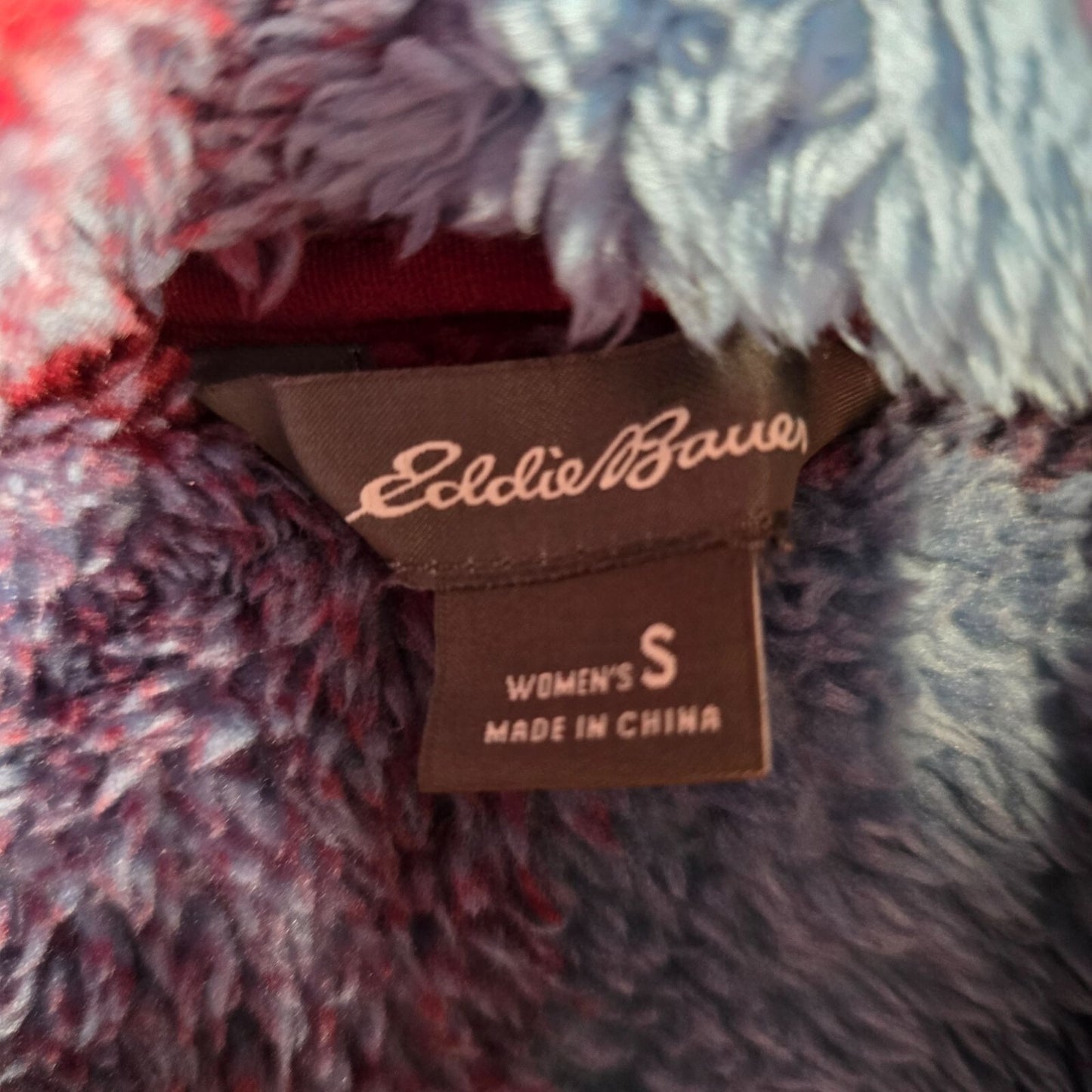 Eddie Bauer Women's Ultra Soft Fleece 1/4 Zip Long Sleeve Pullover Top (S)
