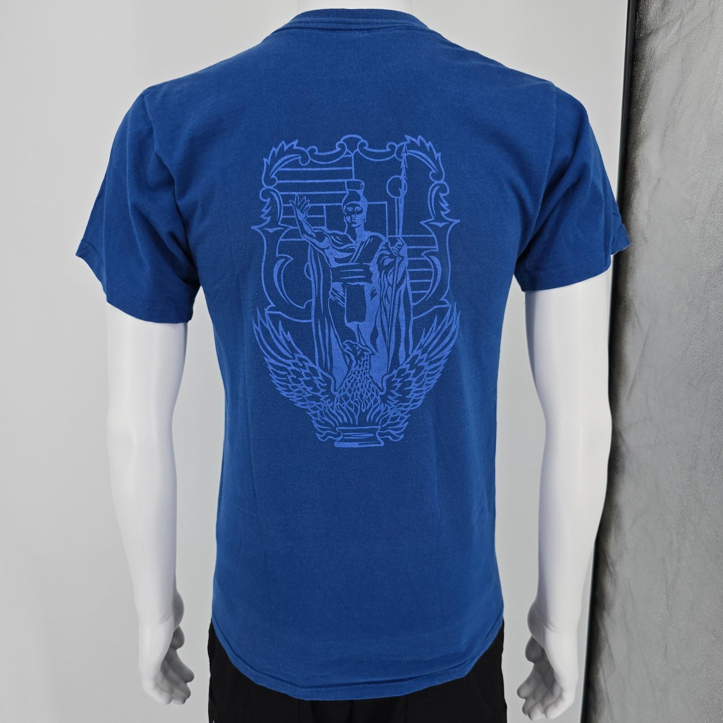 Vintage 1990s Blue Ha'aheo Hawaii Public Service Single Stitch T-Shirt (S/M)