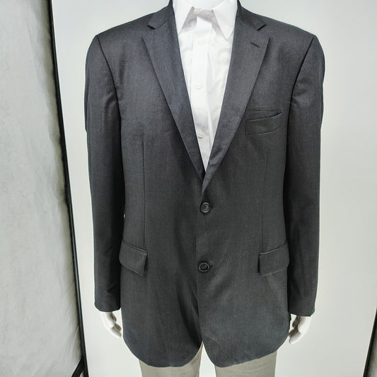 Boss Hugo Boss Reda Super 100 Charcoal Pasolini/Movie US_2 Suit Jacket (44R)