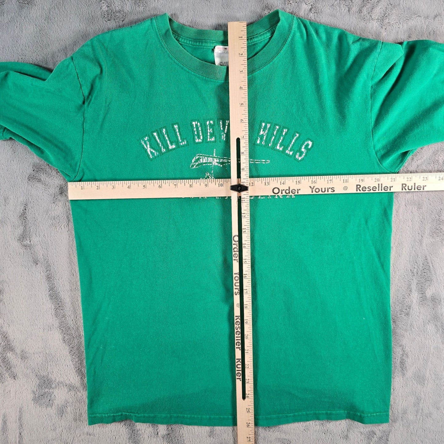 Distressed Vintage Y2K Anvil Kill Devil Hills North Carolina T-Shirt (M)