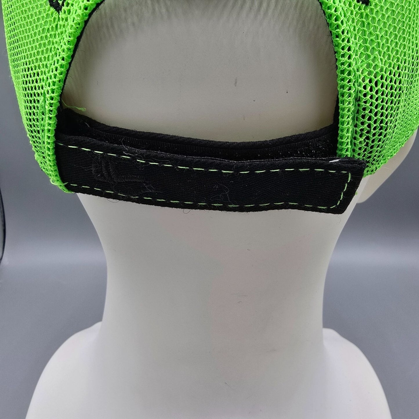 Outdoor Cap Platinum Series Black & Neon Green Emmons Electric Baseball Cap