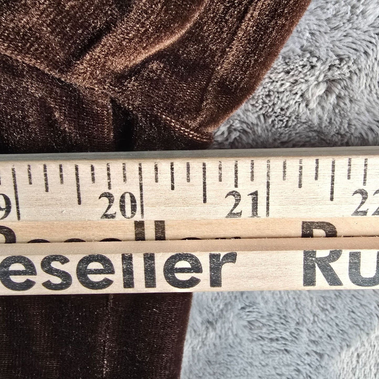 Vintage 1970s Butte Knit Women's Brown Shawl Collar Velour Blazer Jacket L)