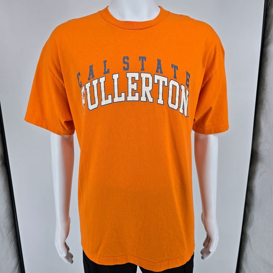 Vintage 1990s Steve & Barry's California State University Fullerton T-Shirt (XL)