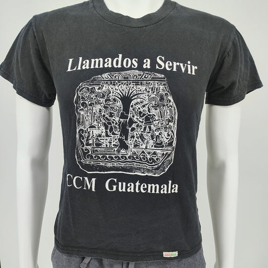 Playeras Coco Rock 'Llamados a Servir CCM Guatemala' Graphic T-Shirt (XS)