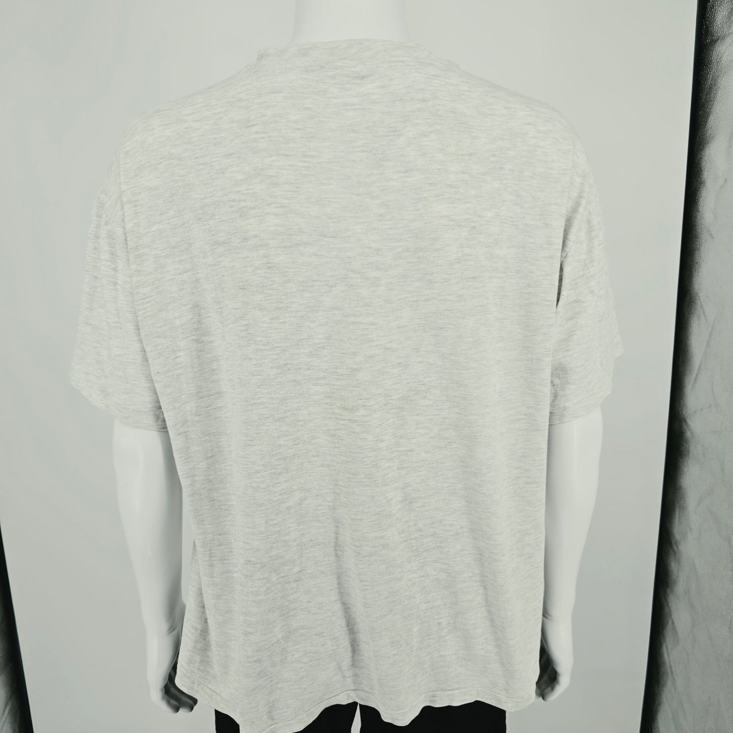 Vintage 1990s Hanes Beefy-T Heather Gray Atlantic Canada Cycling T-Shirt (XL)