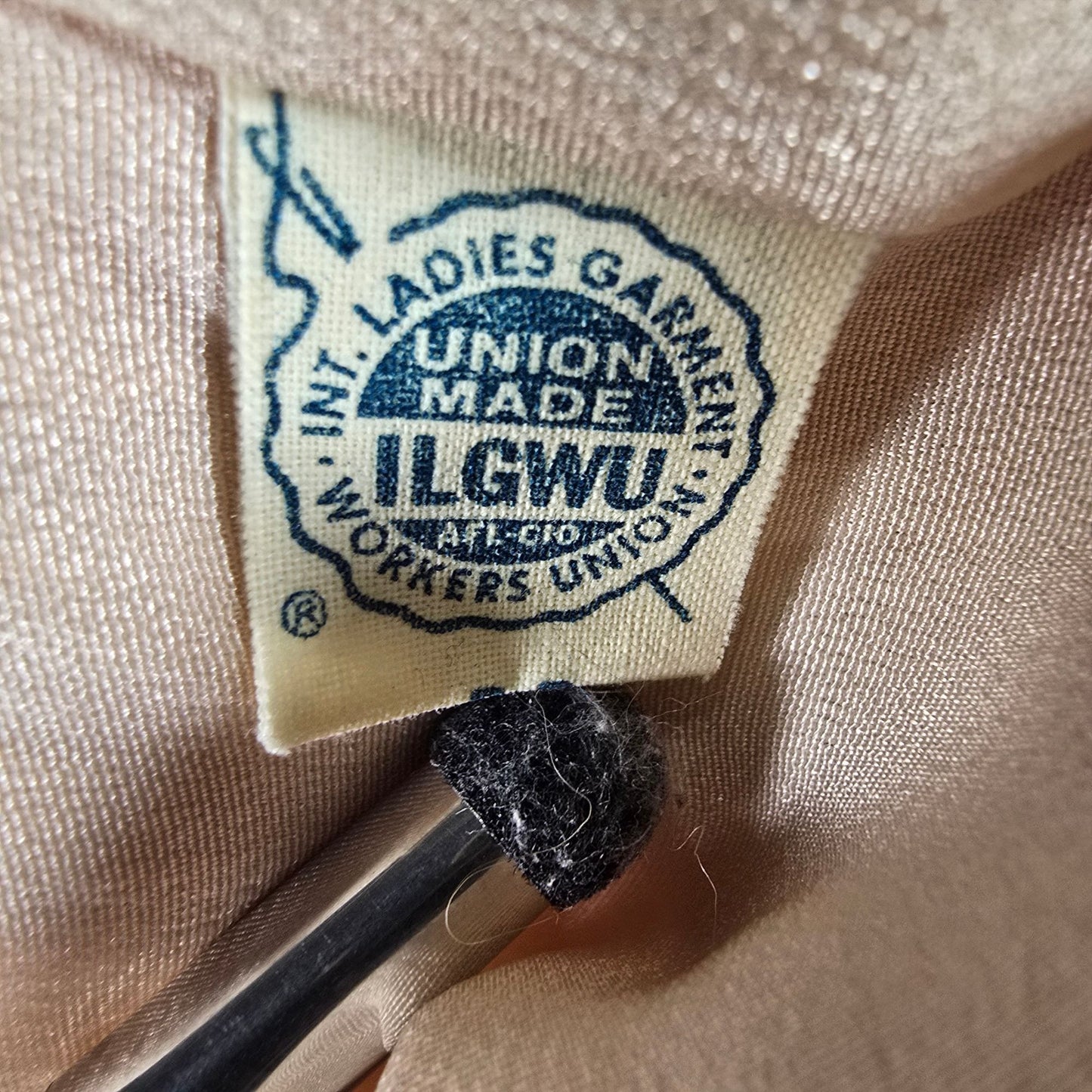 Vintage 1960s Marshall Field & Company Frank Gallant Blush Pink Mod Coat (L)