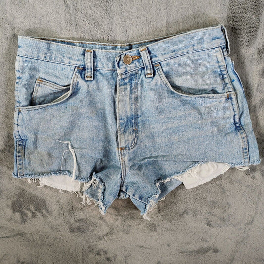 Vintage Wrangler Hero Originals Made in USA Men's DIY Cut Off Shorts (Size 29)