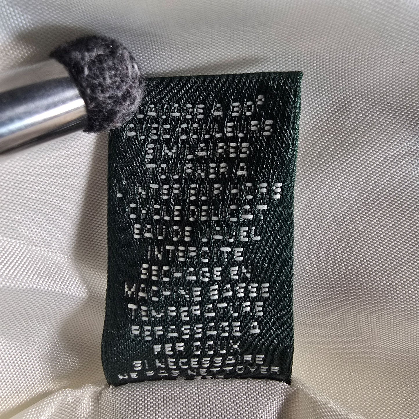 2000s Lauren Ralph Lauren White Polyester Nautical Anchor Button Jacket (S)