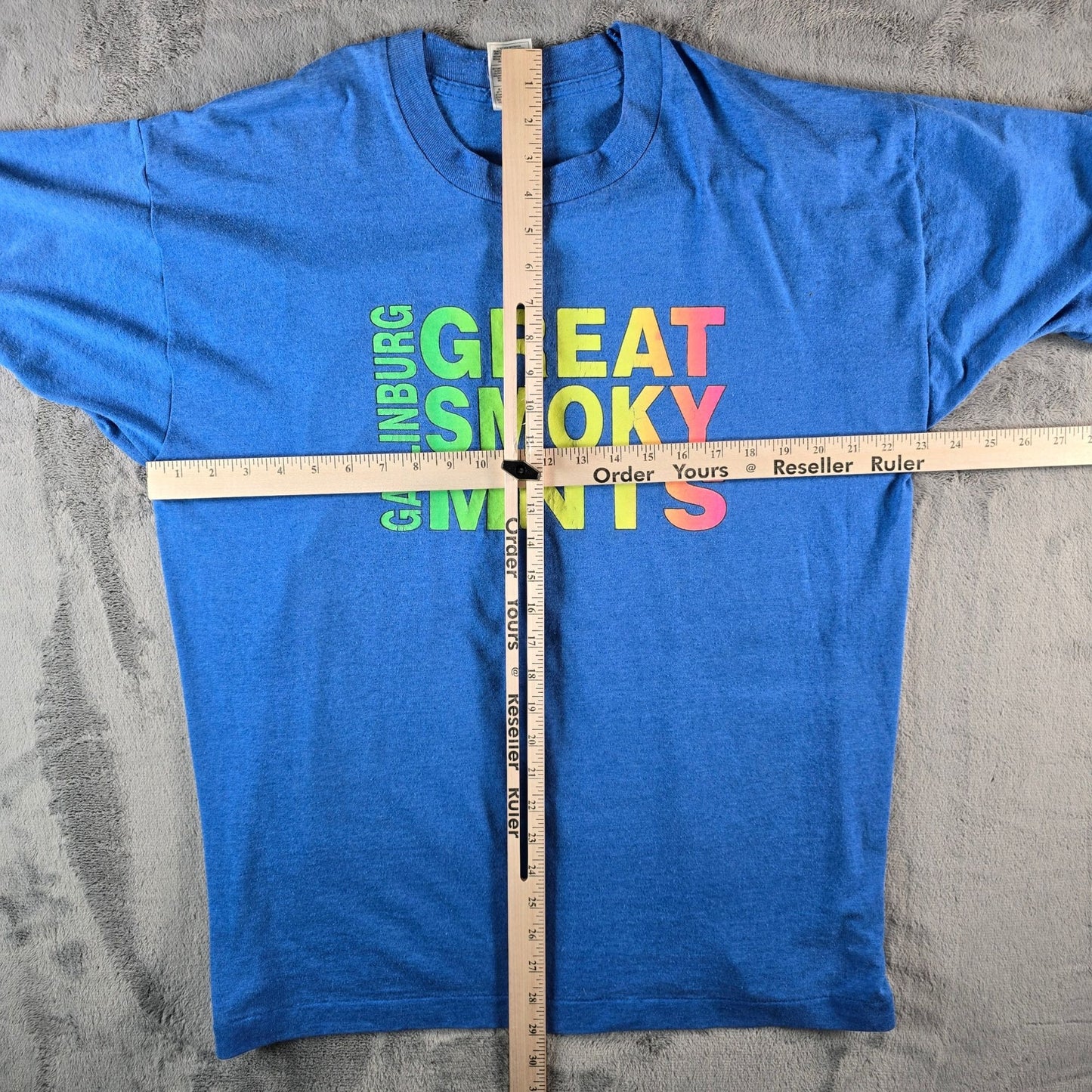 Vintage 1990s Gatlinburg "Great Smoky Mnts" Souvenir/Tourist T-Shirt (XL)