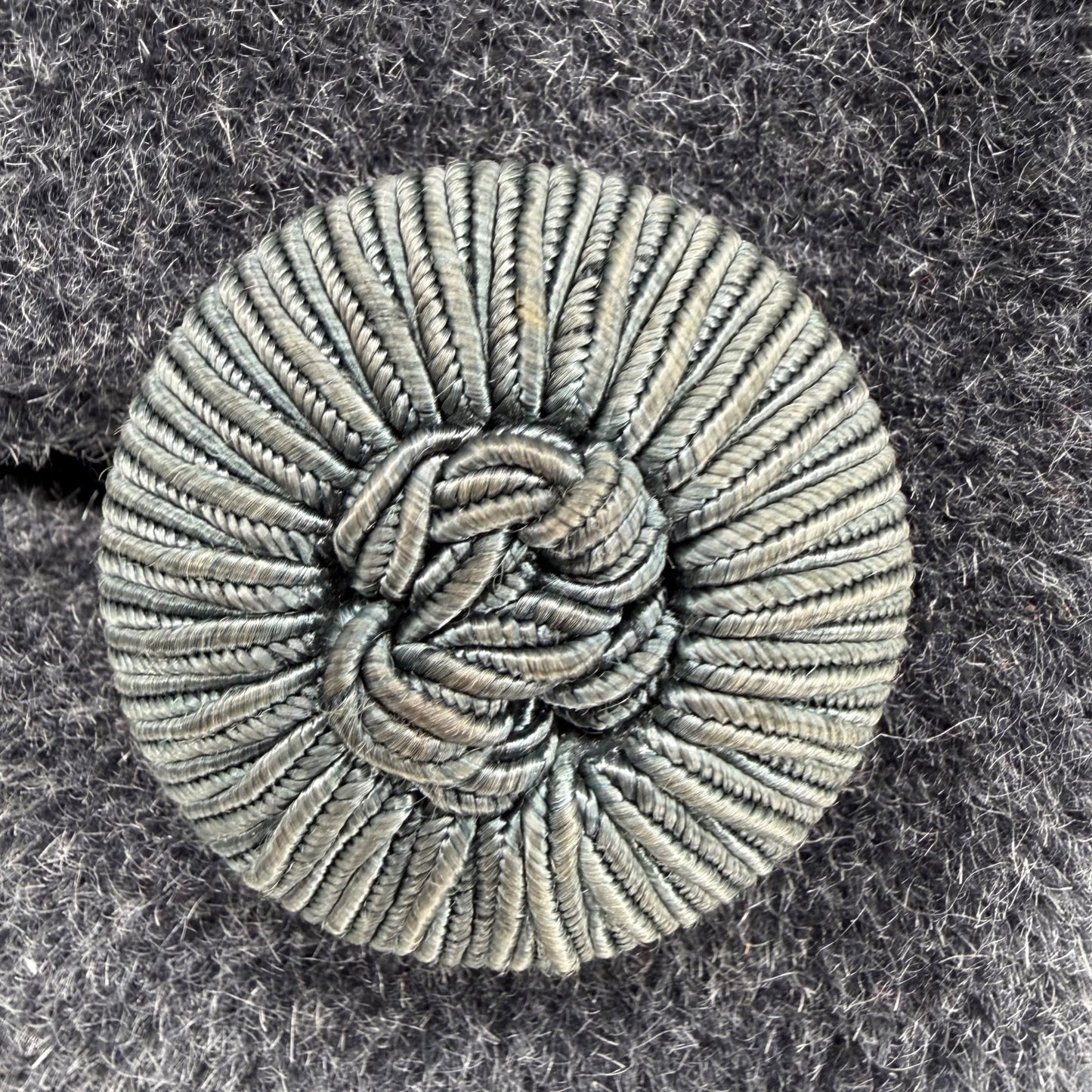 Vintage 1960s Rike-Kumler Women's Fur Collar Constantino Wool Coat (XL)