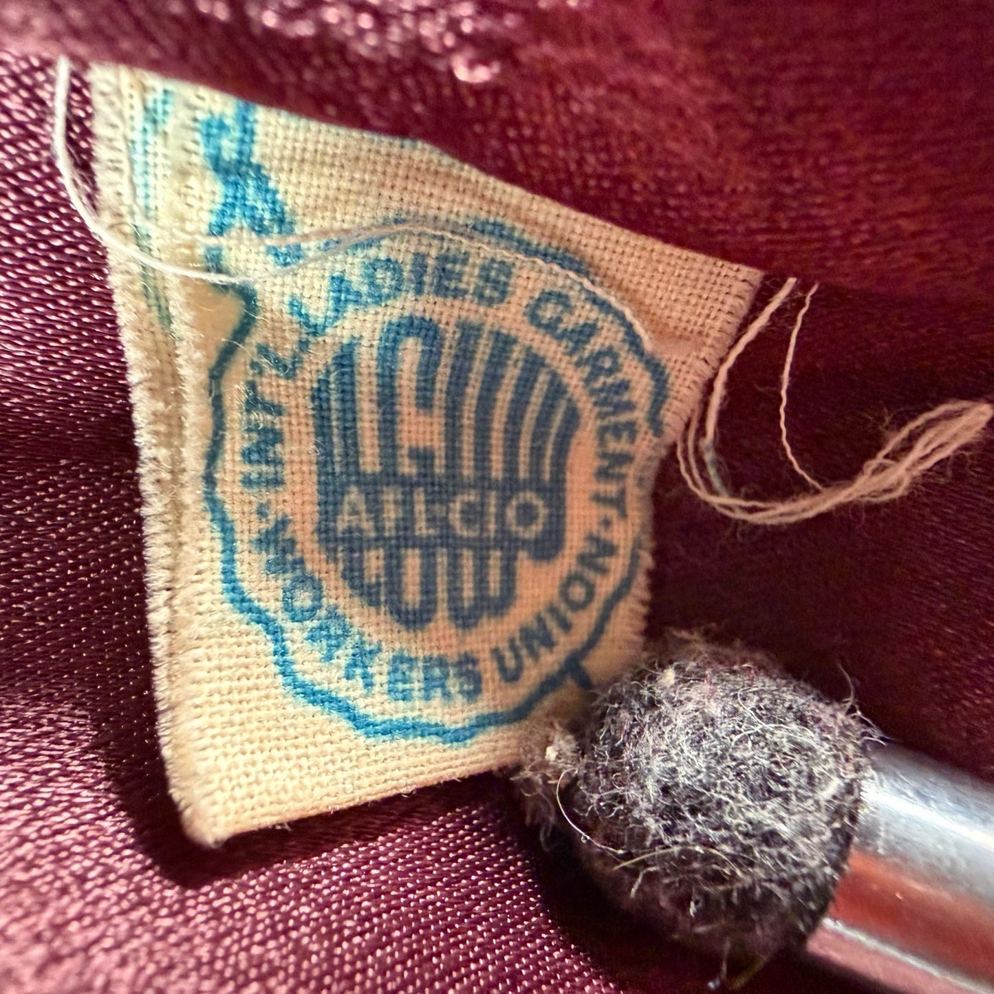 Vintage 1960s Rike-Kumler Women's Fur Collar Constantino Wool Coat (XL)