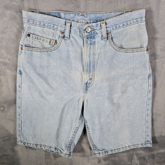 Vintage 2001 Y2K Made in USA Levi's 505 Men's Regular Fit Denim Shorts (31)