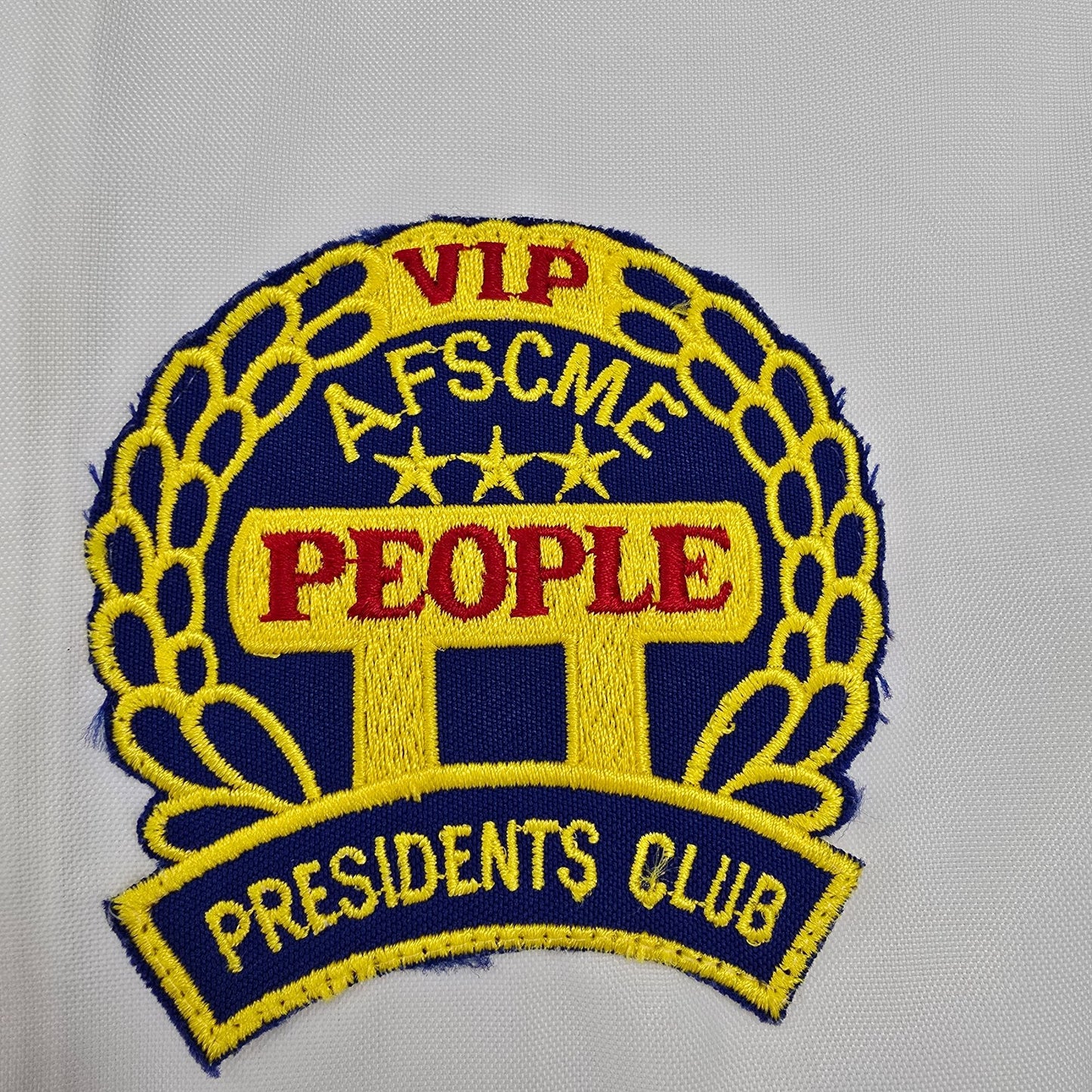 Vintage 1990s Windjammer AFSCME VIP People Presidents Club Coach Jacket (S)