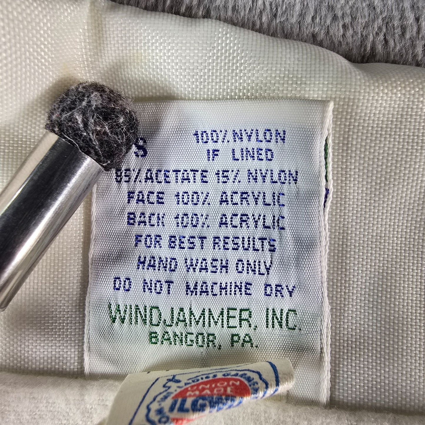 Vintage 1990s Windjammer AFSCME VIP People Presidents Club Coach Jacket (S)