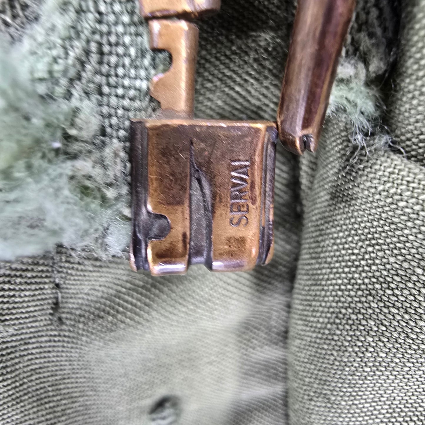 Vintage 1970s U.S. Army OG-107 Olive Green Cold Weather M-1965 Field Jacket (M)