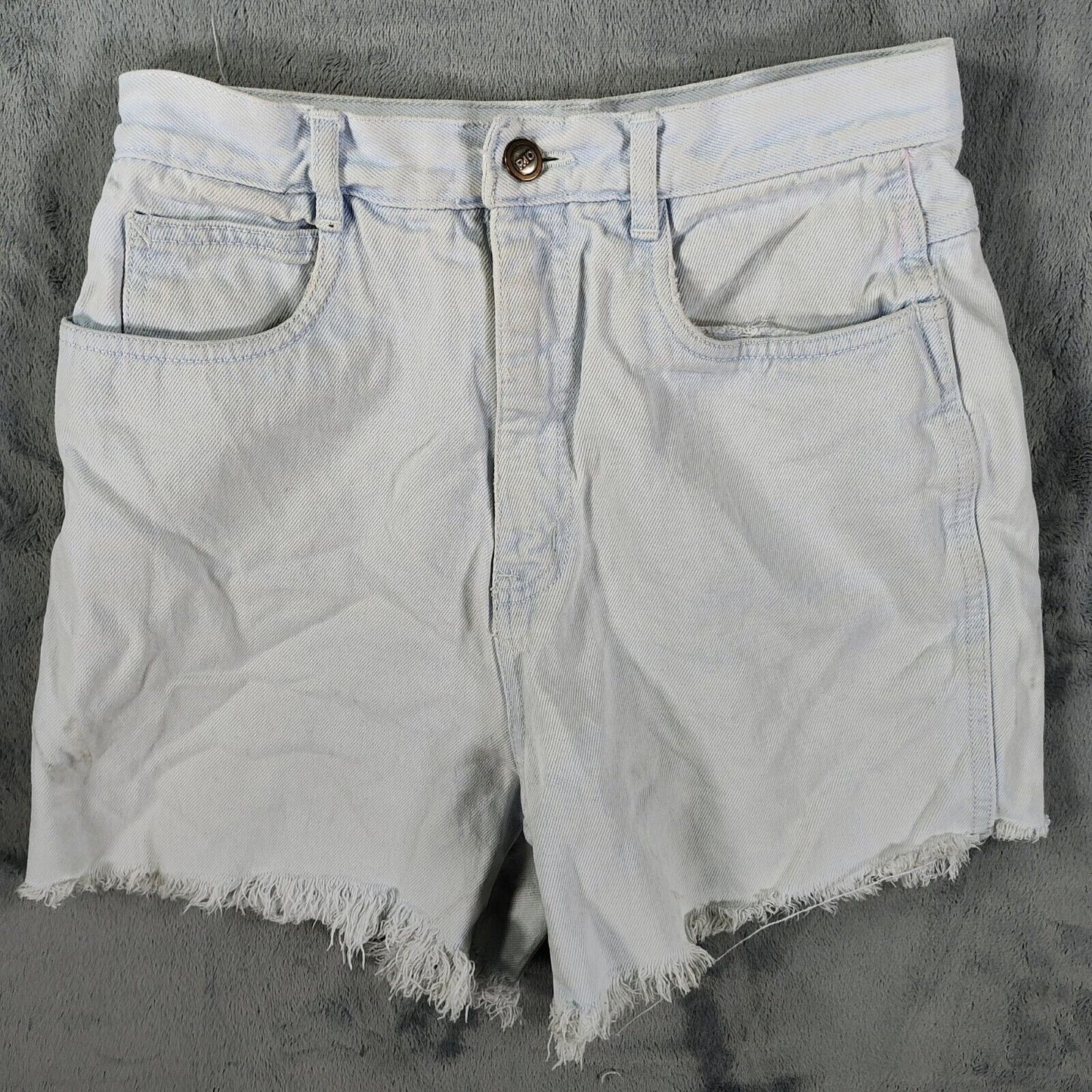 Vintage 1990's RIO By Stephen Mardon Junior's DIY Denim Cut Off Shorts (27W)