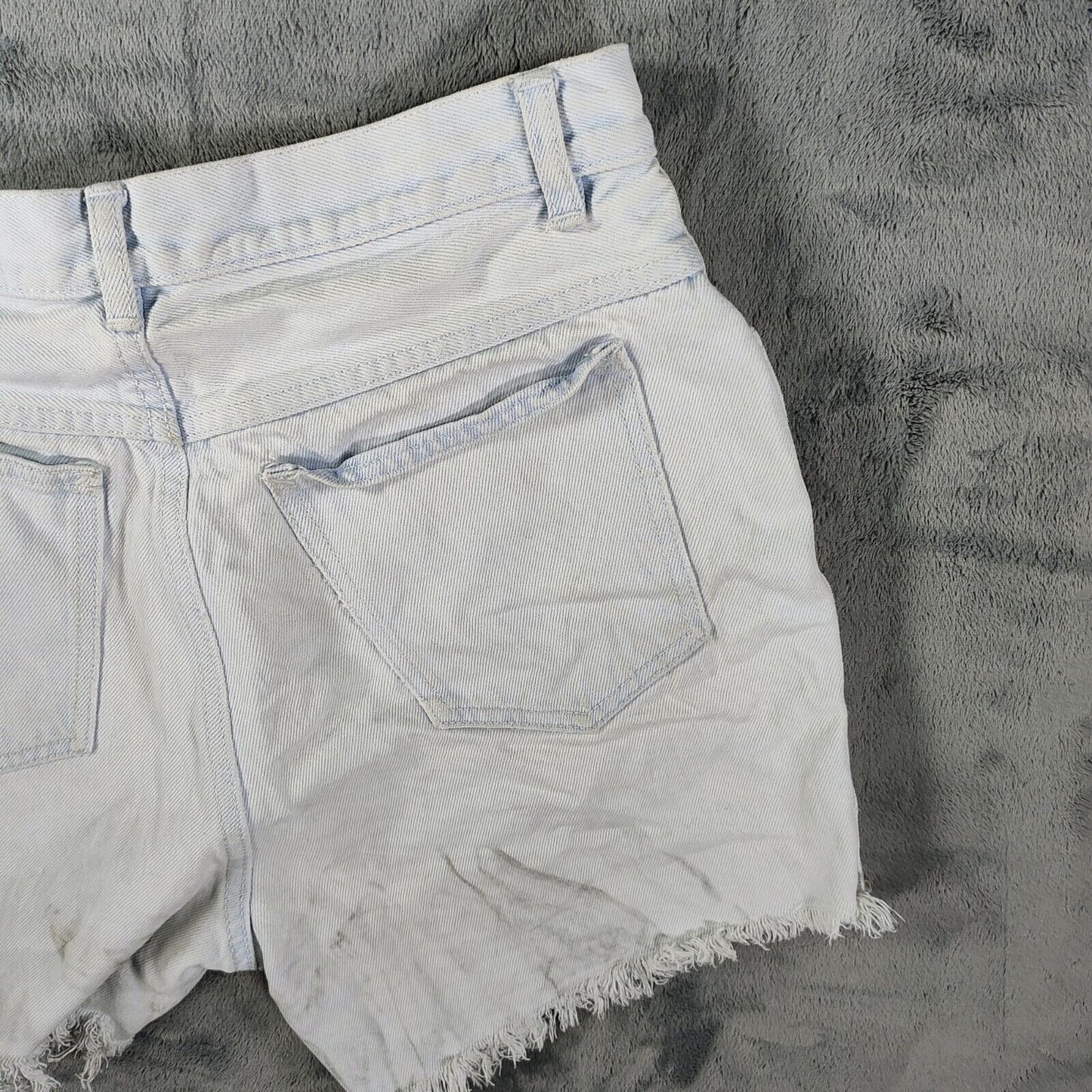 Vintage 1990's RIO By Stephen Mardon Junior's DIY Denim Cut Off Shorts (27W)