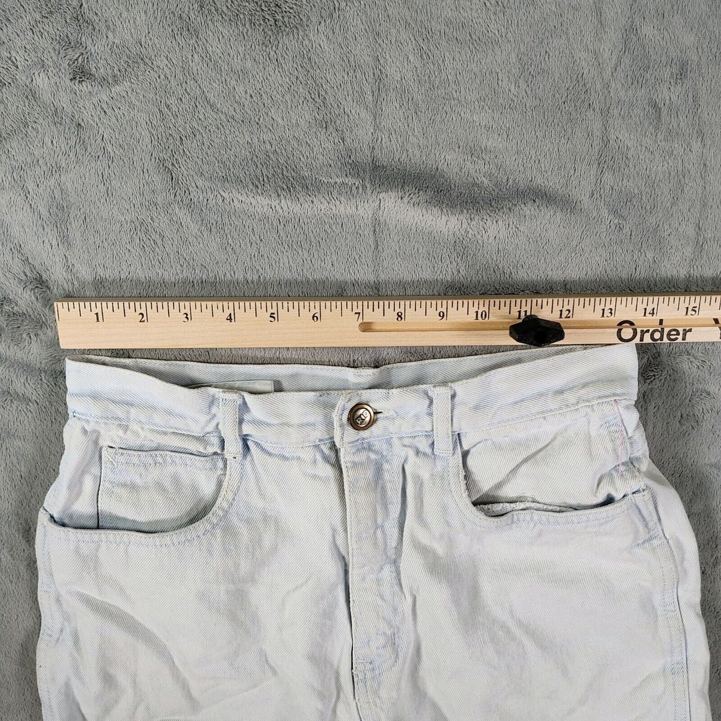 Vintage 1990's RIO By Stephen Mardon Junior's DIY Denim Cut Off Shorts (27W)