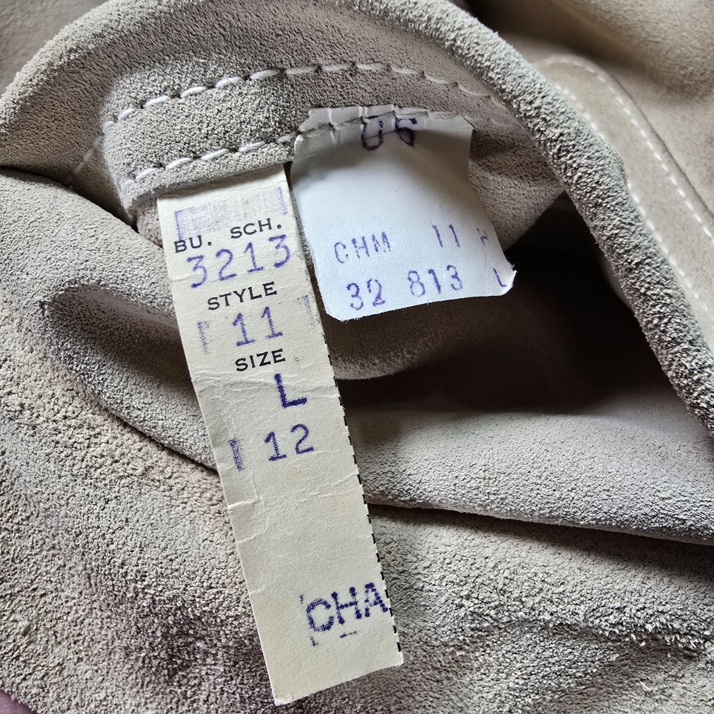 Vintage 1970s Californian Mens Tan Nubuck Leather Western Shirt Jacket (M)
