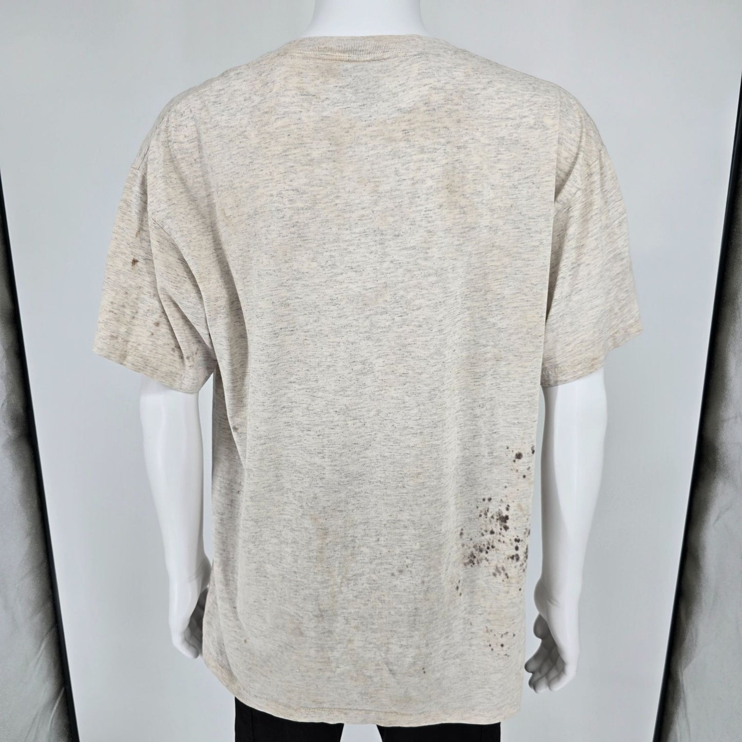 Vintage 1997 Mormon Camp Lo-Mia Pioneers "Faith in Every Footstep" T-Shirt (XL)