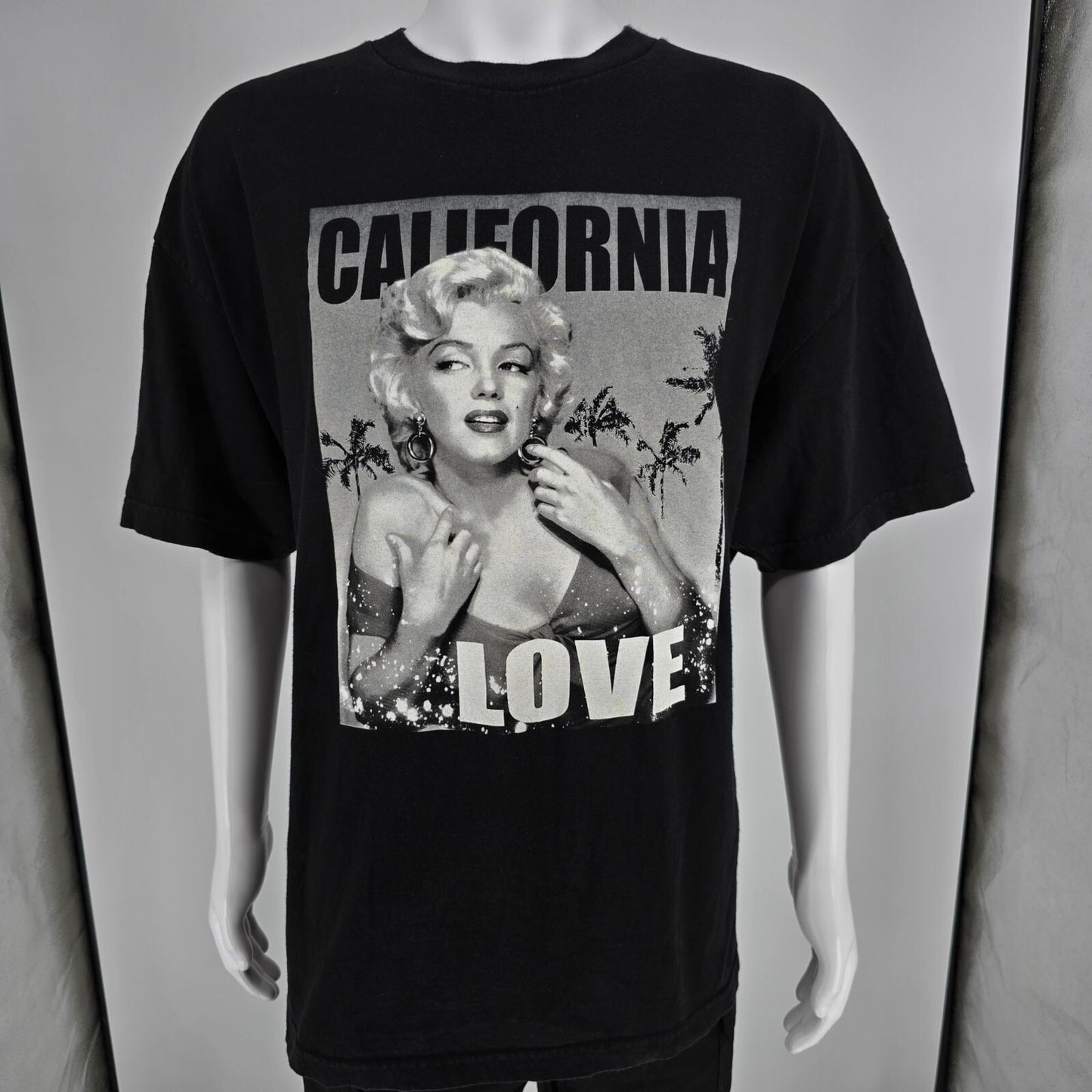 Early 2010s Alstyle Marilyn Monroe "California Love" Graphic T-Shirt (XL/2XL)
