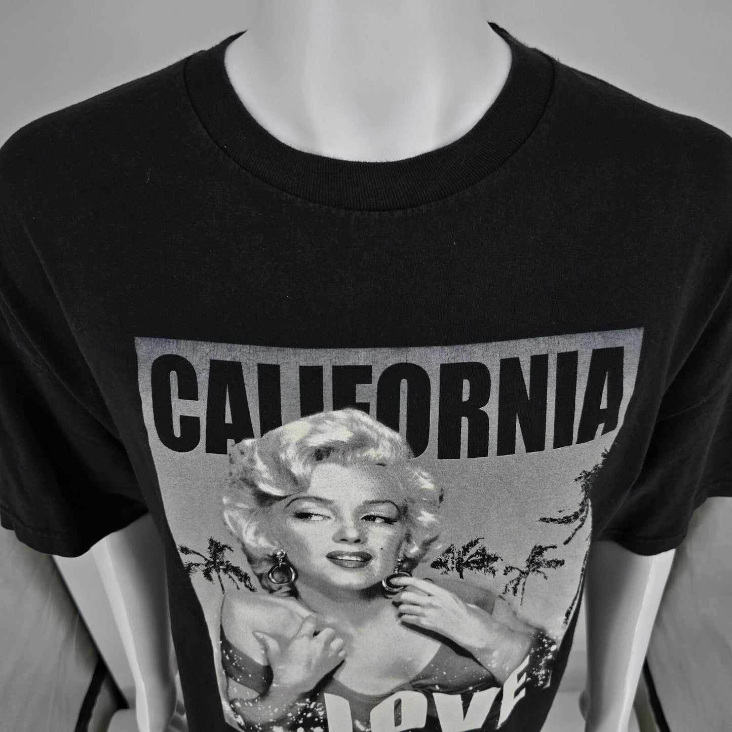 Early 2010s Alstyle Marilyn Monroe "California Love" Graphic T-Shirt (XL/2XL)