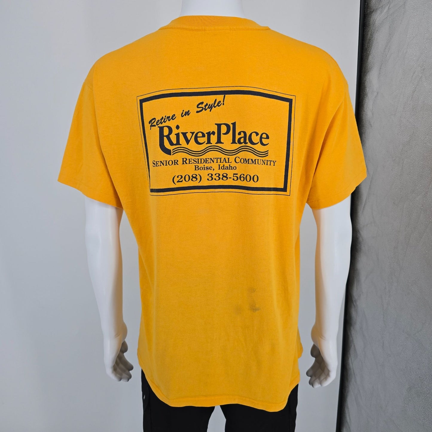Vintage 1990s Idaho Senior Games/River Place Residential Community T-Shirt (L)