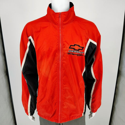 Vintage Racing Champions Apparel Chevrolet Racking NASCAR Windbreaker Jacket (L)
