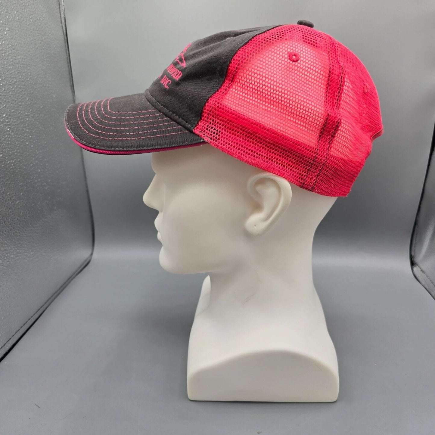 Vintage Kati Sportcap San Miguel Power Association, Inc. Pink and Gray Dad Hat